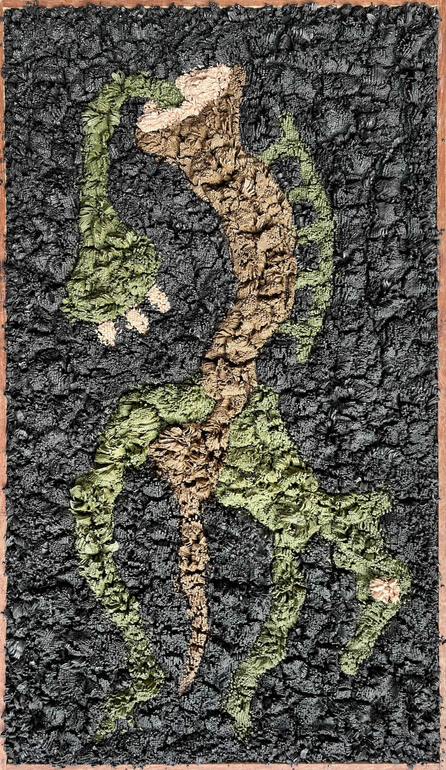 Mojahid Musa, found object, clay painting, dhaka art summit